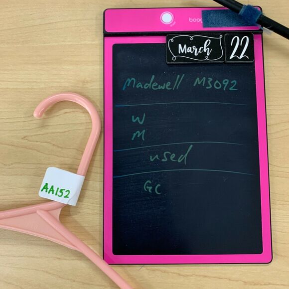 Madewell Wild Ginger Striped Shirt Women's Size M Puffed Mid Sleeve U Neck Top - Picture 12 of 13